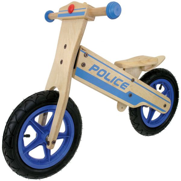 Loopfiets Hout Police