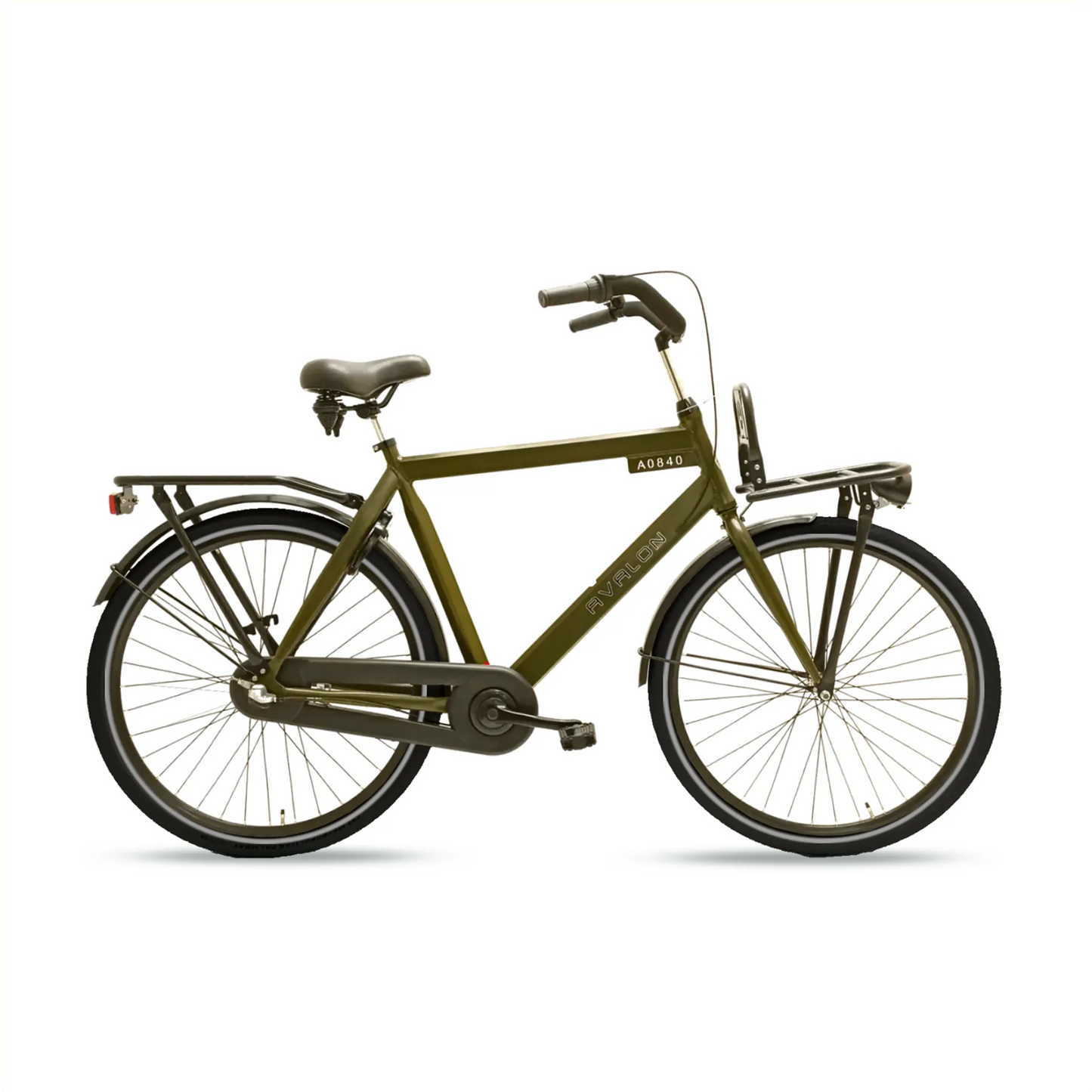 Avalon Style H58cm Shimano R3. Mat legergroen.