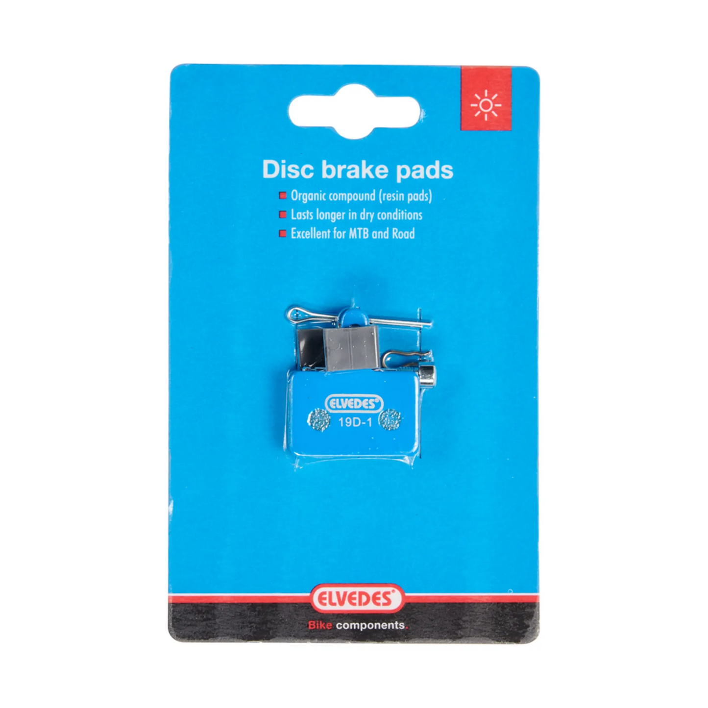 Elvedes organische schijfremblokken voor oa. Shimano BR-M375