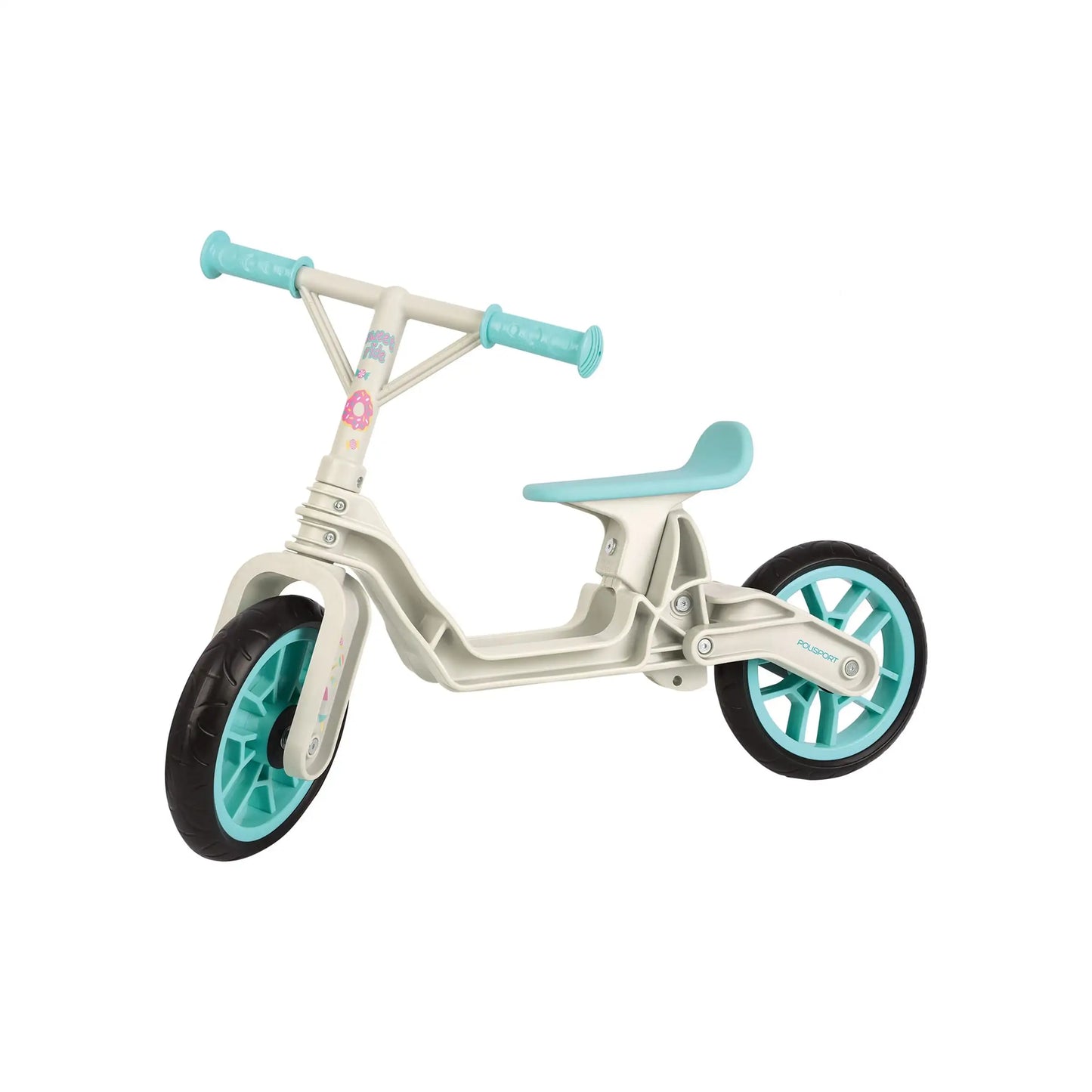 Polisport loopfiets balance bike cream/mint